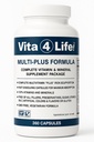 Vita4Life! Bariatric多维坦多维坦公式##483%的铁支持##360快速吸附卡普苏尔###完整维他命B复合体 胃旁路和袖子患者美国制造