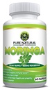 Moringa Leaf Capsules (60 Capsules) - 800mg of Pure Nutrient-Rich Moringa Powder -Green Superfood, Premium Supergreen, Vegan Greens, Nature's Multivitamin