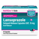 健康护理 Lansoprazole 15毫克 - 42毫克 延迟释放盖-减少酸剂,经常治疗心脏灼伤