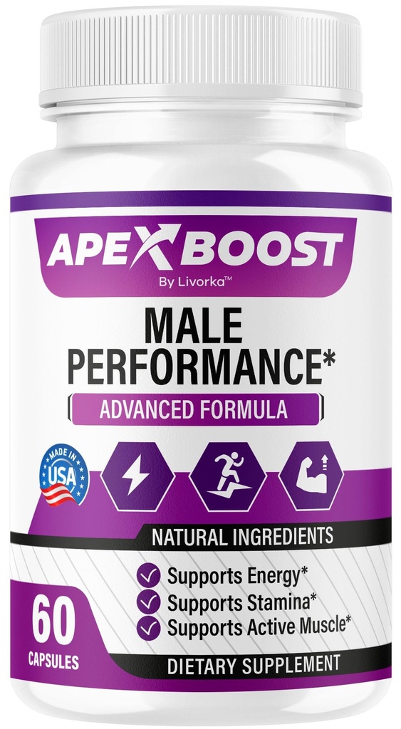 ApexBoost Capsules - Official ApexBoost Advanced Pills for Men Support - Maximum Strength, Natural Premium Supplement Formula for Overall Health & Wellness Reviews, 60 Capsules for 1 Month