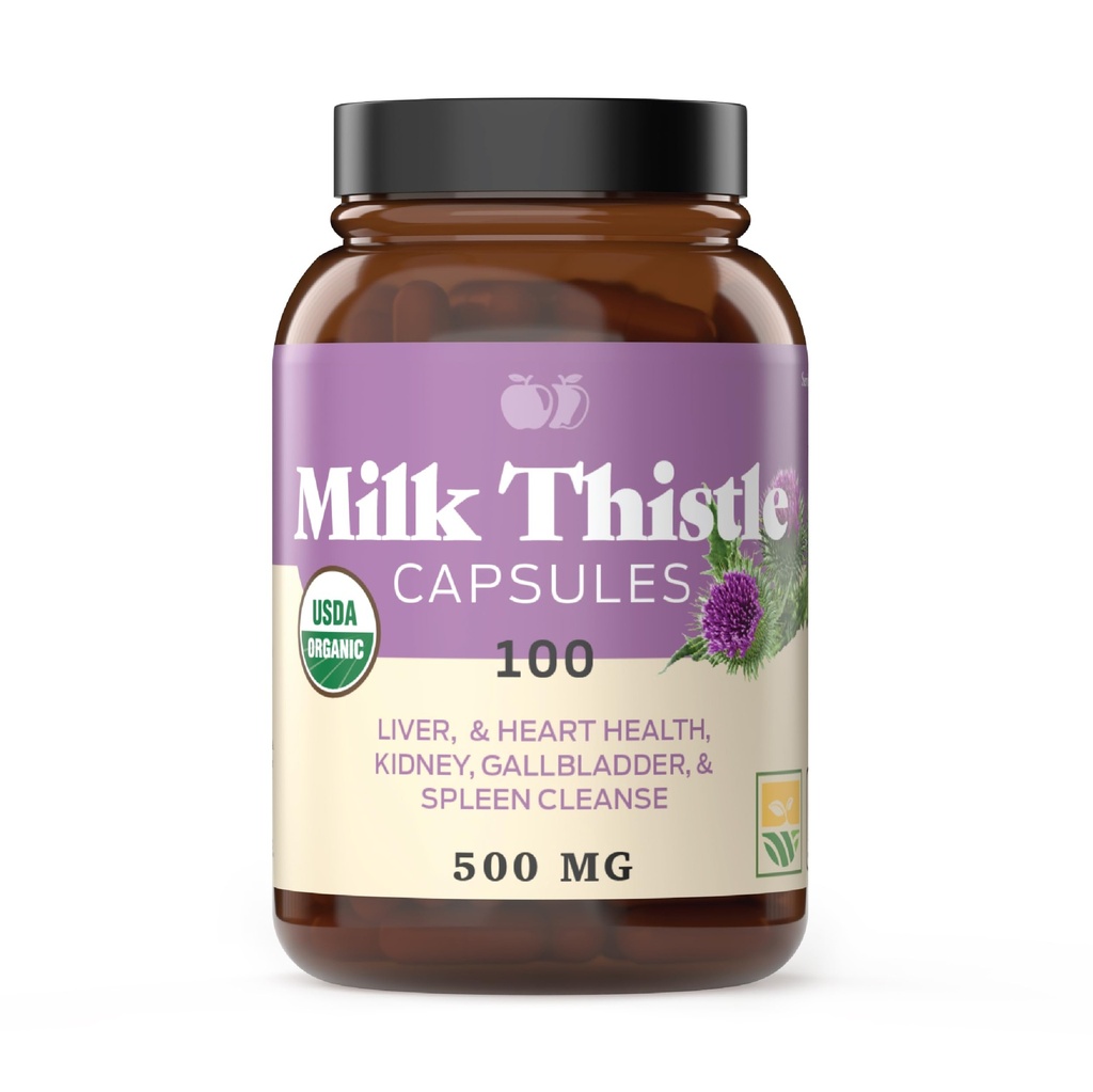 纯天然天然产品 纯有机牛奶 甲壳虫 - 500 mg 西利玛林粉 100 mills