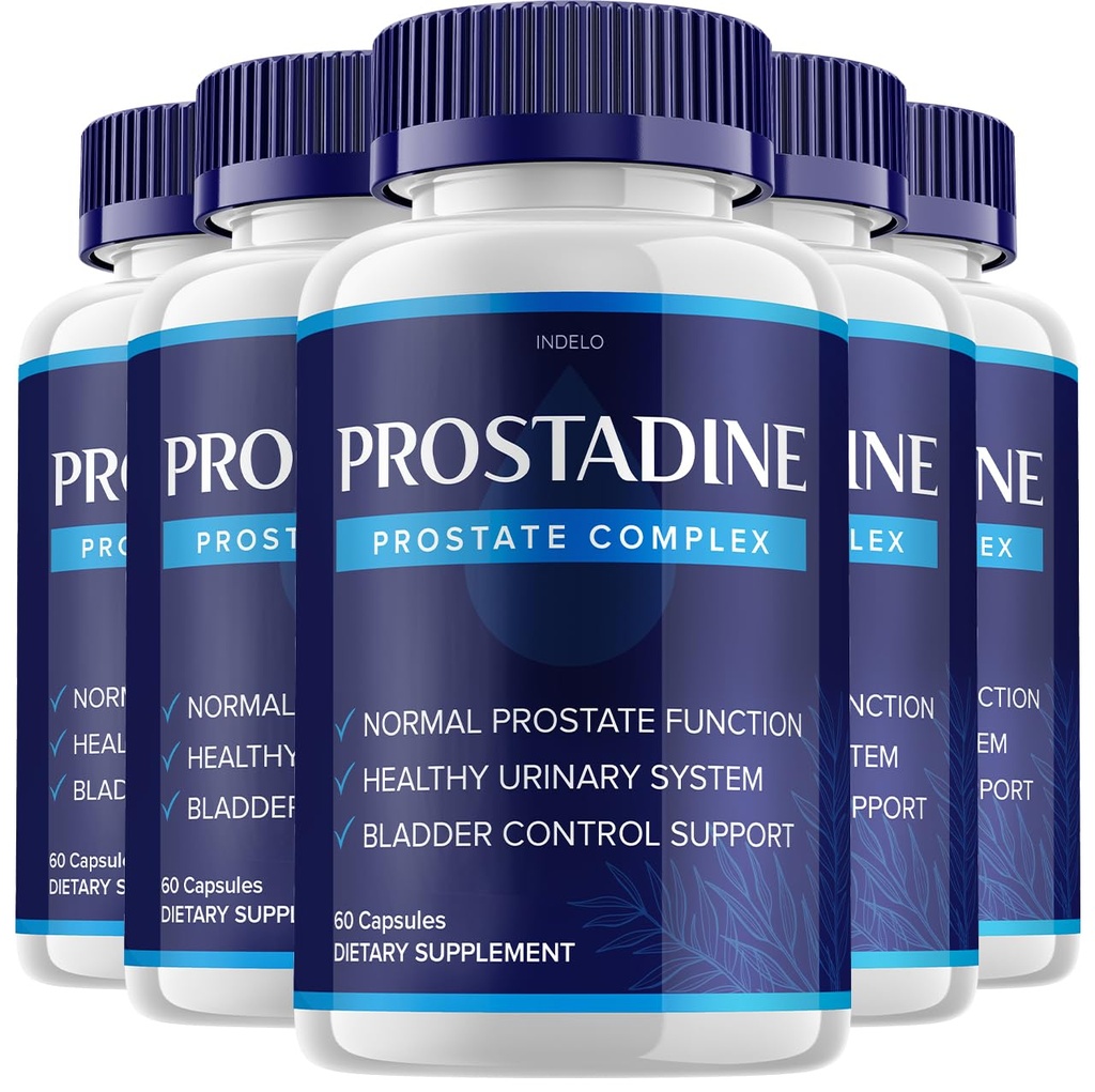 (5 Pack) Prostadine Capsules, Official Formula, Prostadine Supplement, Maximum Strength, 2024 New Improved Formulation (300 Capsules)