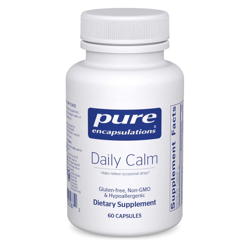 Pure Encapsulations Daily Calm, 60 Capsules