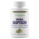 Paradise Herbs, Imperial Adaptogens, with Ashwagandha, Astragalus, Rhodiola, Proprietary Adaptogen Blend for Stress Support, Focus & Energy, 60 Vegetarian Capsules