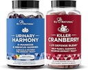 尿液Tract 补充 Duo, Killer Cranberry Capsules & Urinary Harmony Gummys - UT Defense 混合物, D-mannose & Hibiscus + Cranberry, Pine Bark, Propolis & Vitamin D, 临床强力成份