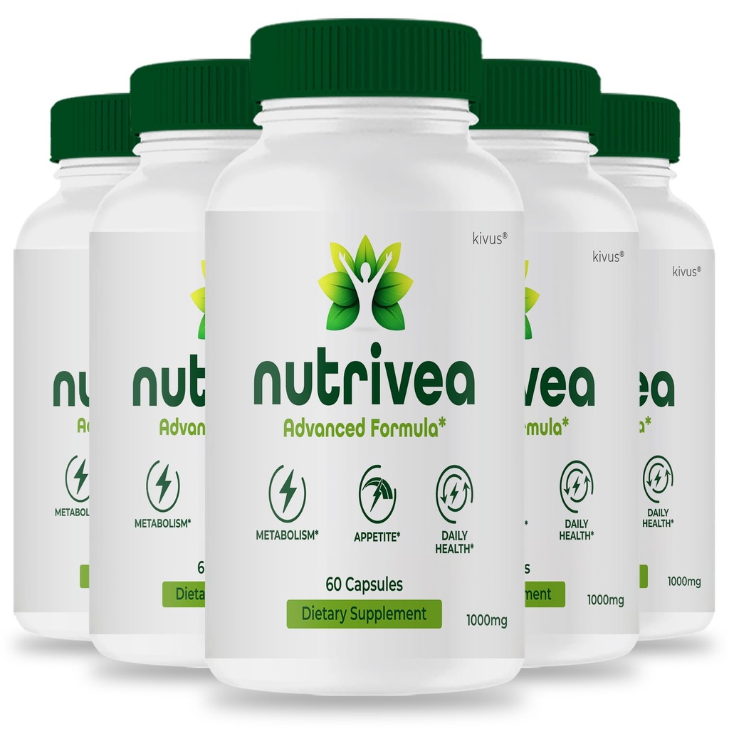 kivus Nutrivea - Nutrivea Dietary Supplement Capsule (5 Pack, 300 Capsules)