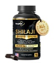 Shilajit Capsules for Men and Women, 16,000 mg 纯喜马拉雅有机物 Shilajit 支持生命和健康,Premium纯喜马拉雅增产 2个月,60 capsules