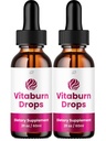 Vitaburn Drops Healthy Formula – Vita Burn Drops All Natural Healthy Levels Extra Strength Liquid Reviews (2 Pack – 2 Month Supply)