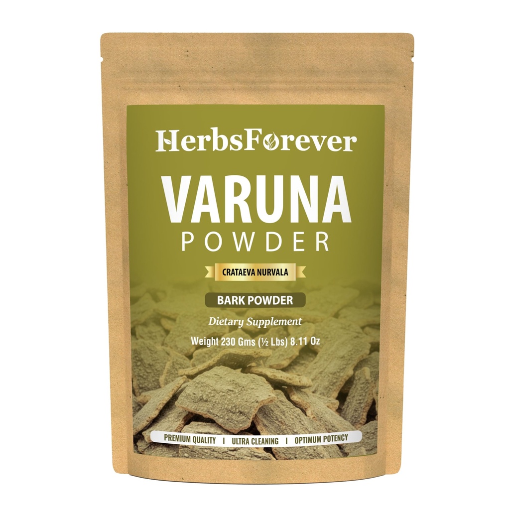 Herbsforever 有机 Varuna Crataeva Nurvala 粉末 230g Non-GMO, Vegan 布拉德和肾功能支持提取,促进自然平衡与健康