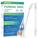 Fungal Nail Treatment Swabs–100 Ct, Extra Strength Toenail & Athlete’s Foot Fungus Treatment with 25% Undecylenic Acid, Damaged, Discolored & Thick Nails, Restores Healthy Nail Growth