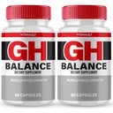 GH Balance Capsules, GH Balance Pills, GH Balance All Natural Pills, GH Balance - Maximum Strength, GH Balance Advanced Official Formula Capsules, GH Balance Pills Reviews (2 Pack)