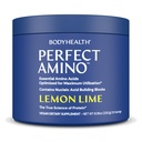 BodyHealth PerfectAmino Powder - BCAA and EAA Powder for Pre and Post Workout - Amino Acid Energy Drink for Men and Women to Support Lean Muscle and Recovery - Lemon Lime - 30 Servings