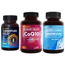 BioEmblem Triple Magnesium Complex and Turmeric Curcumin with Clinically Studied TurmiPure and CoQ10 with BioPerine