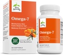 Terry Naturally Omega-7 - Dietary Supplement with Essential Fatty Acids - Nutritional Supplement to Support Skin Health with Sea Buckthorn, Berry Pulp & Seed Oil - 60 Softgels (Pack of 2)