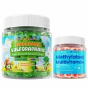 NEVISS 2p Liposomal Sulforaphane Gummies + 1p Methylated Multivitamin for Women & Men Gummies