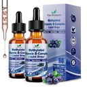 2 Pack Methylated B Complex Liquid Drops Complete 9-in-1 Methyl B Vitamins w. B12 Methylfolate Inositol Choline TMG Vitamin C E, Super B-Complex Methylated for MTHFR Support, Energy Mood Nerve Health1