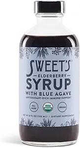(原始内容存档于2018-09-21) (英语). Elderberry Syrup with Blue Agave QQ Immune Support ^ UDA 有机认证 ^ Non-GMO → Vegan → Gluten Free (8 oz).