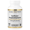 California Gold Nutrition Sunflower Phosphatidylserine, 100 mg, 120 Veggie Capsules
