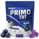 Primo TRT Gummies, Official Primo TRT Gummies for Men, Maximum Strength Energy Support, Primo TRT Male Performance Gummy with Advanced Formula Support Overall Health & Wellness