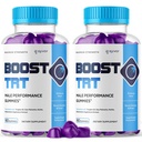 (2 Pack) Boost TRT Gummies, Official BoostTRT Gummys with All Natural Ingredients, Advanced Health & Wellness Support Formula with Max Strength Premium Active Lifestyle Vitamins (120 Gummies)