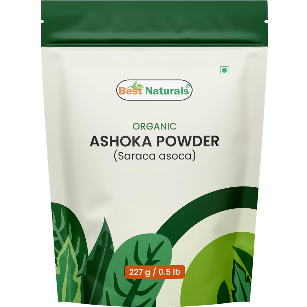Best Naturals Certified USDA Organic Ashoka Powder, 227 Gram, Gluten Free, GMO Free, Vegan