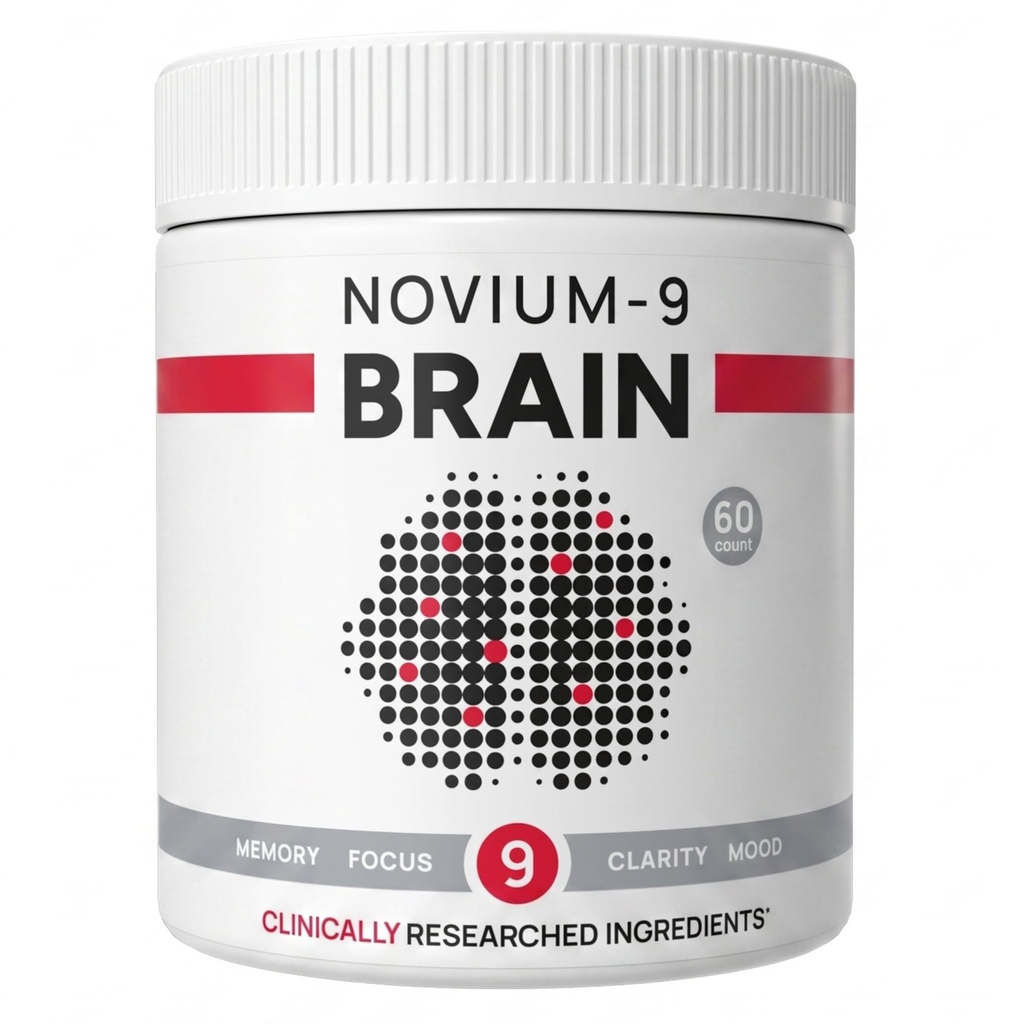 Supplement for Memory, Focus & Clarity - 9 Clinically Dosed Nootropic Ingredients - Bacopa Monnieri 300mg, Citicoline, Ashwagandha, PQQ - Full-Spectrum Cognitive Support - 60 Capsules