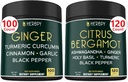 Bundle 5in1 姜汁补充剂 & 6in1 Citrus Bergamot 补充剂