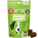 (原始内容存档于2018-09-21) (英语). Probiotic Chews for Dogs Gut Health – Tasty Pre and probiotics for Dogs Entertainive Health with Pumpukin Dog Probiotics and Entertainive Enzymes – NASC 认证与制造于美国 QQ60 Chews