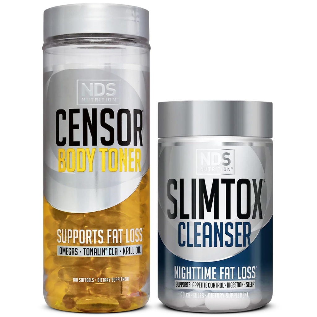 Censor NDS Nutrition Slim-Tox - Comprehensive Fat Loss, Body Toning, and Wellness Support