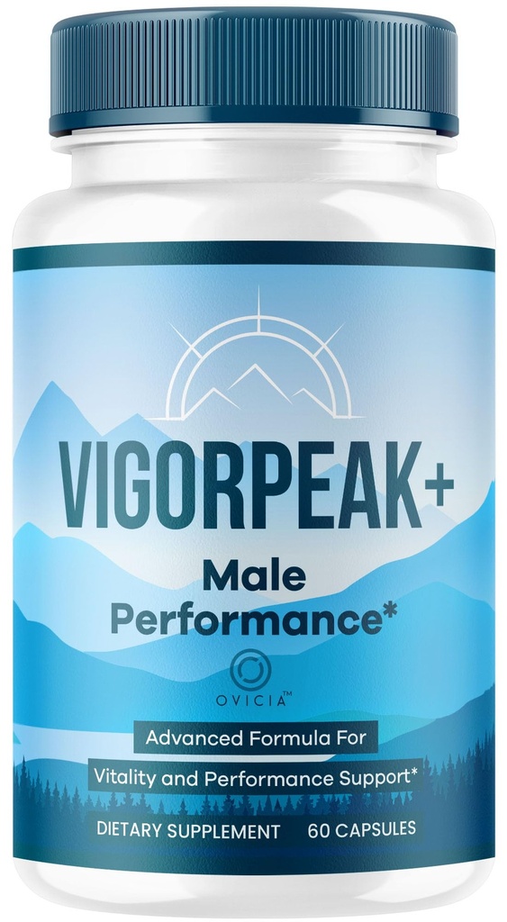 Vigor Peak Capsules - Official VigorPeak Pills Advanced Premium Formula Support Maximum Strength, All Natural Ingredients Vitamins for Overall Health & Wellness, 60 Capsules for 1 Month