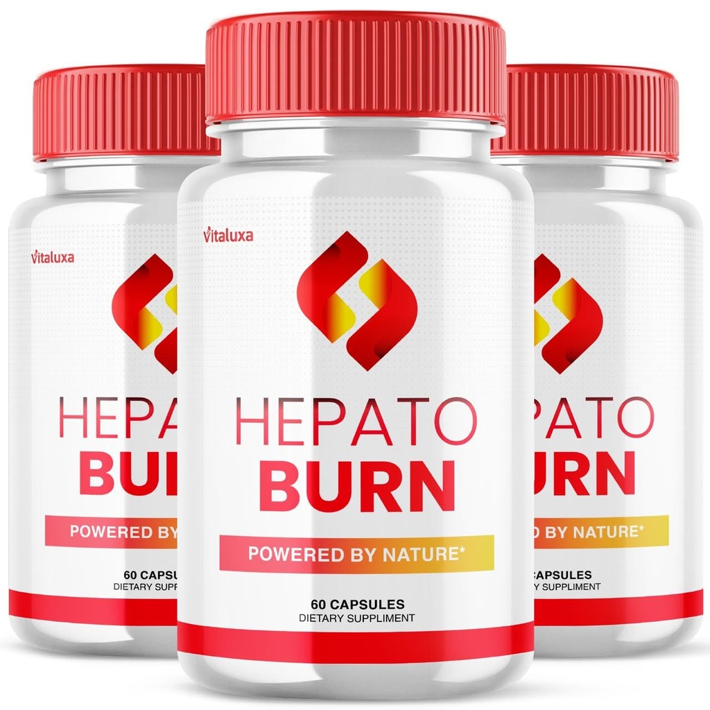 (3 Pack) Hepato Burn Capsules - HepatoBurn Supplement Pills Advanced Formula Wait Premium Blend All Natural Loss Support for Men Women, Hepataburn Reviews Maximum Strength Burner Health (180 Capsules)