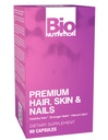 Bio Nutrition Premium Hair, Skin & Nails, 60 Capsules