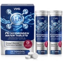 H2 Hydrogen Water Tablets Supplement Magnesium Infused Hydration Drink Mix for Sports Recovery and Antioxidant Support Lime Flavor 100 Count