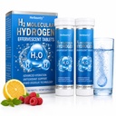 H2 Molecular Hydrogen Tablets, 100 Count Hydrogen Water Tablets with Magnesium Supplement, Rapid Dissolve for Advanced Antioxidant Support Daily Cellular Energy, Lemon-Lime & Mixed Berry Flavors