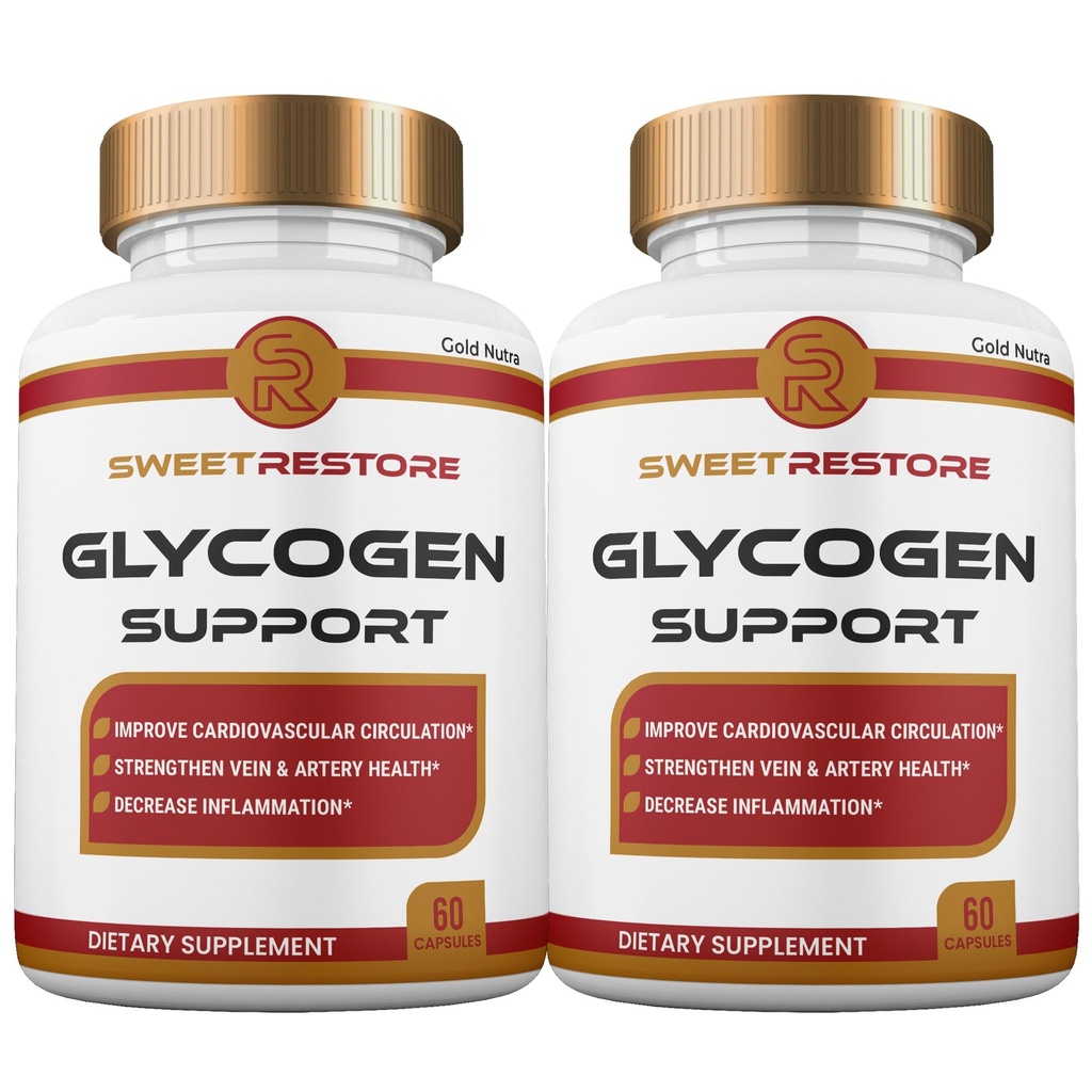 Sweet Restore Capsules, All Natural Maximum Strength Sweet Restore Glyco Pills, 2 Month Supply (2 Pack)