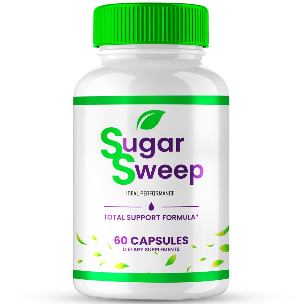 Sugar Sweep Advanced Blood Formula Capsules, Official Sugar Sweep Supplement Pills - Maximum Strength, All Natural Healthy Circulation & Stable Levels, Premium SugarSweep Reviews (60 Capsules)