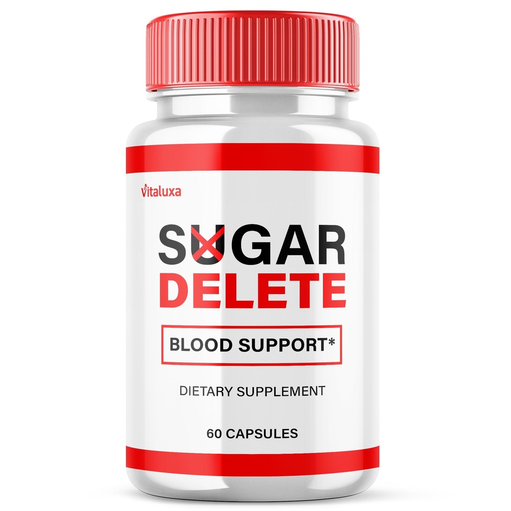 Sugar Delete Capsules - SugarDelete Blood Support Pills Maximum Strength Japan Supplement Advanced Formula Premium All Natural Vitamin Japanese Blend Overall Health Wellness Reviews (60 Capsules)