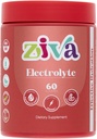 Ziva Electrolyte Gummys – 水力和能量支持快速补水 – 电解质用于运动员,跑者与活动生活方式 – 60 Counter
