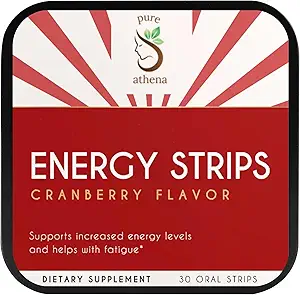 自然能源连锁店 — Cranberry Green Tea Cafeine 配L-Theanine & Vitamin B12 – 快速解析口服连锁店,用于聚焦,耐力和能源 — Vegan,无糖, 30 Counter