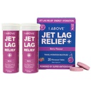1Above Jet Lag Relief Tablets - Berry-Flavored Effervescent Multivitamin with Pycnogenol Travel Supplement for Hydration, Energy, Immune Support and Faster Recovery - Flight Essential, 20 Tablets
