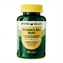 Vitamin Multivitamin Women 50+, Womens Multivitamin Tablets, Daily Vitamins Women, Multi Vitamin Women's Formula, One Daily, 150 Tablets