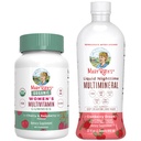 玛丽·鲁斯的多维塔明古姆美食(Cherry & Raspberry)和液态夜色多矿(Cranberry) QQ 清洁标签项目 验证 QQ Vegan,Non-GMO QQ 美食,寝食时间,整体健康