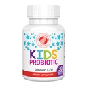 Silver Fern Brand Kids Ultimate Probiotic - 1瓶 - 30块可切片 - 糖和糖免费 - 儿童饮食补充 - DNA和存活性 - 验证 - 消化和免疫支持