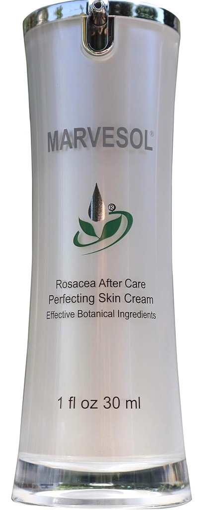 Rosacea Cream Lotion Serum for Face Skin | Soothes & Reduces Rosacea Redness Acne & Blemishes | Enhances Radiance | Provides a Balanced State for Skin | Gentle on Skin | Made in USA (30 ml)