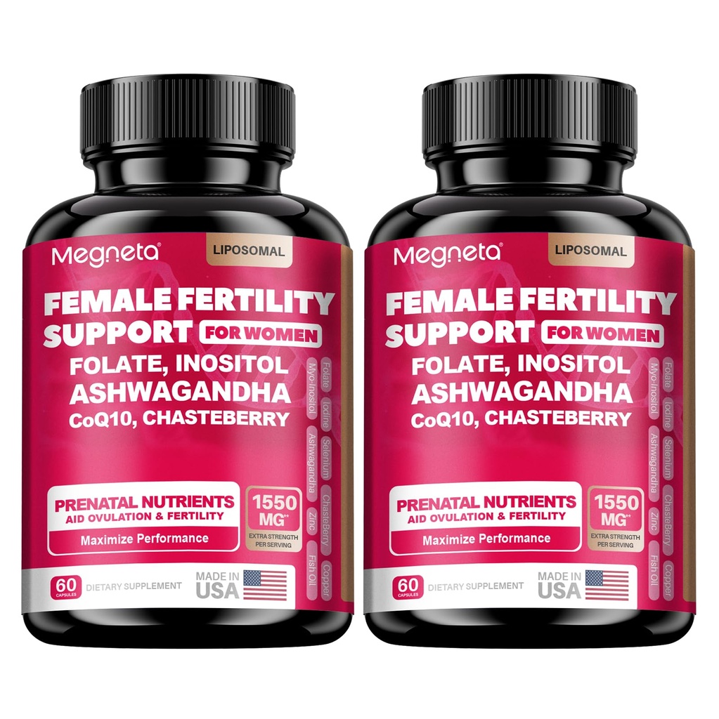 Preconception Wellness Supplement with CoQ10 120 Capsules