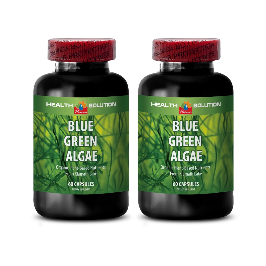 克拉玛斯蓝绿色藻类 Capsules - 蓝绿色藻类 Boost the Immune System - 蓝绿色藻类 Blue Green Algae - 蓝绿色藻类补充 - Immune支持补充 - Immune Booster - 蓝藻 - 2B 60 Caps