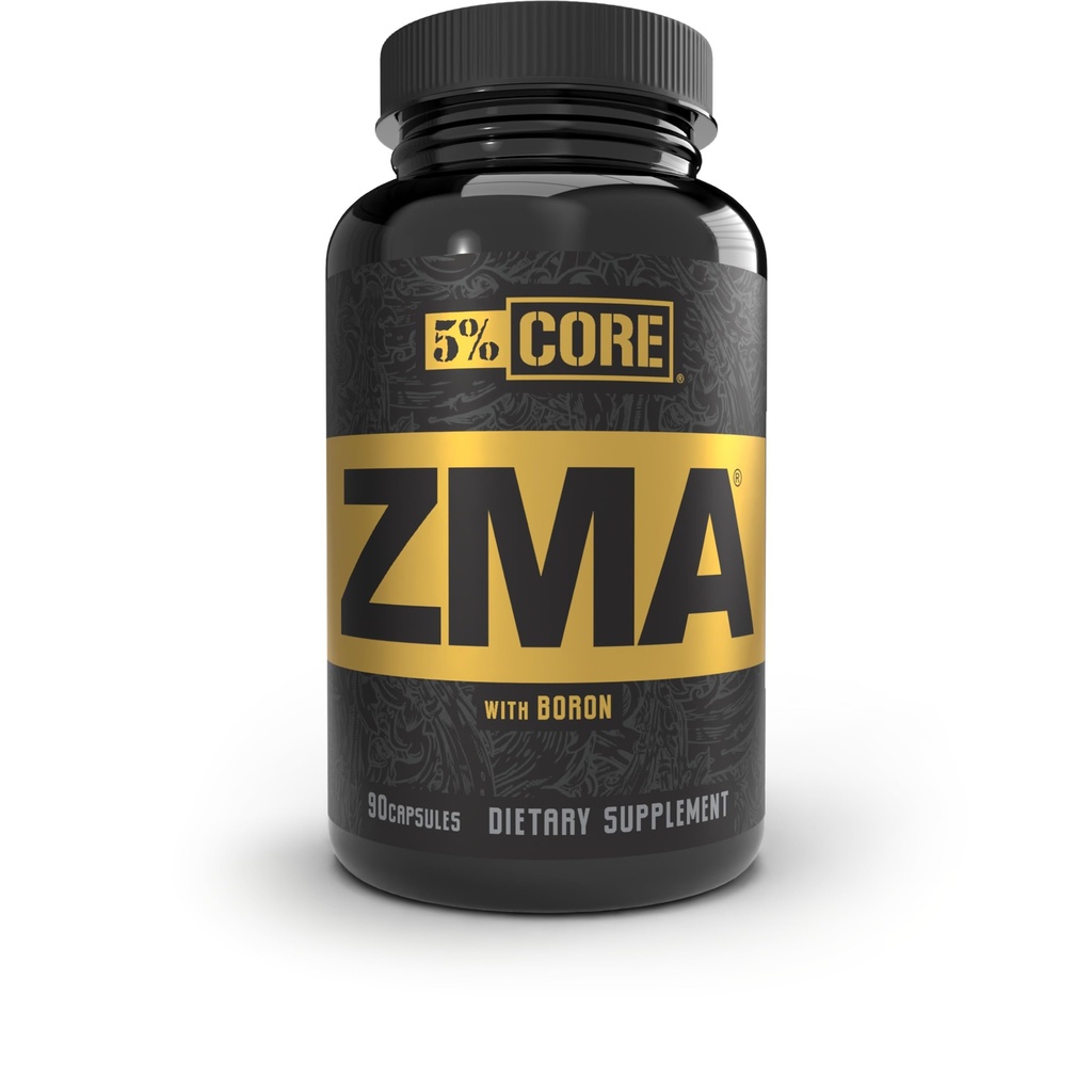 5% 营养核心ZMA(与Boron) −通过恢复锌、镁和维生素B-6(90卡普勒)的含量促进恢复
