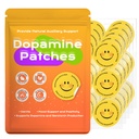 Dopamine Patches Extra Strength, Mood Support Patches for Daily Mood Boost & Positivity Support, Motivation (30 Pcs)