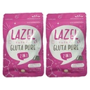 Lazel Gluta Pure 2 in 1 Dietary Supplement Brightening Skin Antioxidant 30 Softg 1 Sachets