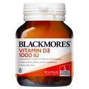 Blackmores Vitamin D3 1000IU 60 Capsules, high Strength Vitamin d, Made in Australia